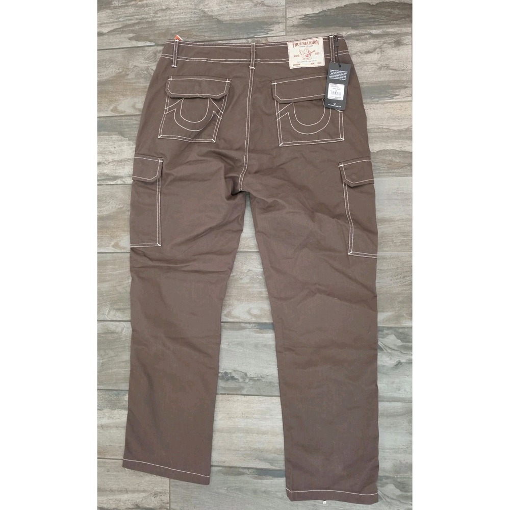 True Religion Brand Jeans Men's Baggy Cargo Pant Size 34